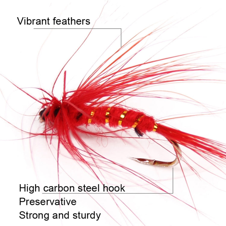 120 PCS / Set Bionic Fly Hook Lure Bait Hook Fishing Gear - Fishing Hooks by PMC TechLife | Online Shopping South Africa | PMC TechLife | Buy Now Pay Later Mobicred