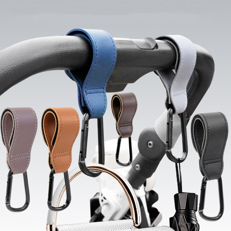 2 PCS Simple Multifunctional Electric Vehicle Bicycle Aluminum Alloy Climbing Buckle(Grey) - Strollers Accessories by PMC TechLife | Online Shopping South Africa | PMC TechLife