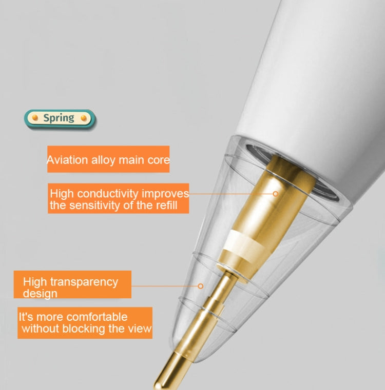 For Apple Pencil 1/2 Transparent Replacement Pen Tip Transform Nib,Style: 7.0 Silver Needle - Pencil Accessories by PMc TechLife | Online Shopping South Africa | PMc TechLife | Buy Now Pay Later Mobicred
