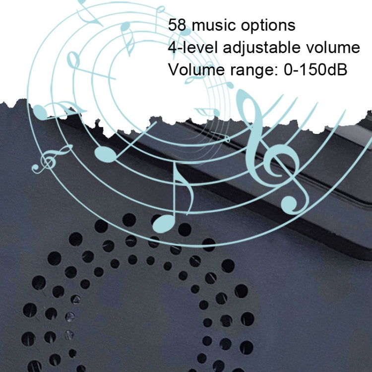 R16 1 For 1 Smart Wireless Self-Powered Hotel Home Electronic Call Doorbell(EU Plug Black) - Wireless Doorbell by PMc TechLife | Online Shopping South Africa | PMc TechLife | Buy Now Pay Later Mobicred