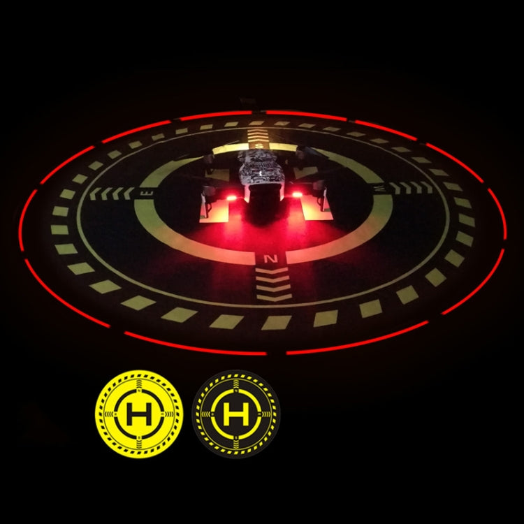 Sunnylife DJI-TJP07 For DJI Avata / Mini 3 Pro / Mavic 3 / Mini SE 70cm Adjust Luminous Night Light Apron(Yellow Black) - Other by PMC TechLife | Online Shopping South Africa | PMC TechLife | Buy Now Pay Later Mobicred