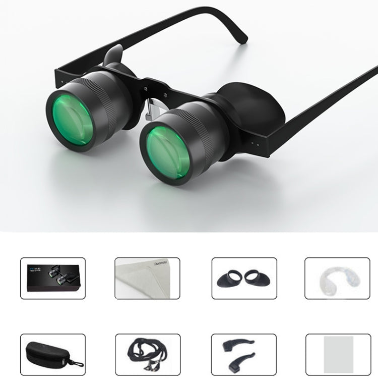 D-1548 10x HD Adjustable Focus Fishing Binoculars,Spec: With Grey Polarised Lens - Binoculars by PMC TechLife | Online Shopping South Africa | PMC TechLife | Buy Now Pay Later Mobicred