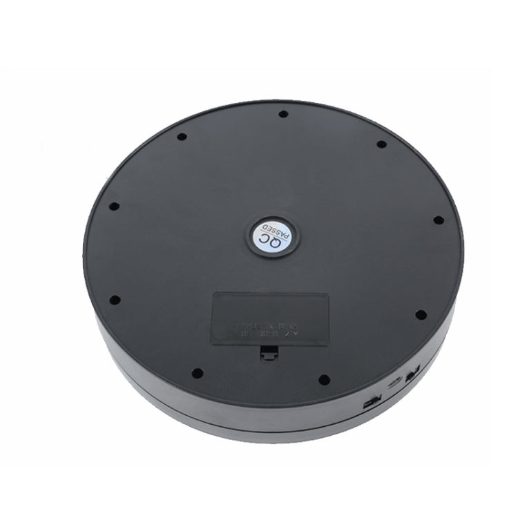 32cm Electric Turntable for Photography With Speed Direction Adjustment, Color: Black Mirror -  by PMC TechLife | Online Shopping South Africa | PMC TechLife | Buy Now Pay Later Mobicred