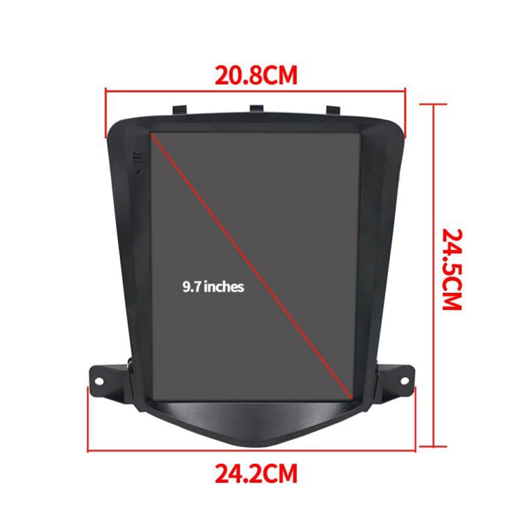 For Chevrolet Cruze 9.7 inch Navigation Integrated Machine, Style: Standard+8 Light Camera(2+32G) - Car MP3 & MP4 & MP5 by PMC TechLife | Online Shopping South Africa | PMC TechLife | Buy Now Pay Later Mobicred