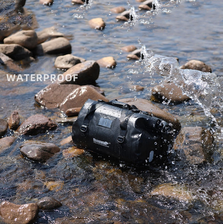 Rhinowalk MT20450 45L Large Capacity Portable Waterproof Motorcycle Tail Bag(Black) - free shipping - PMC TechLife - Order now!