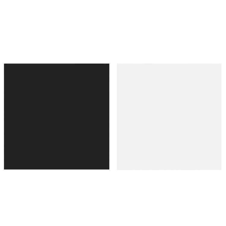 40x40CM Double-sided Photography Background Board Food Photo Props(Black White) - Solid Color by PMC TechLife | Online Shopping South Africa | PMC TechLife | Buy Now Pay Later Mobicred