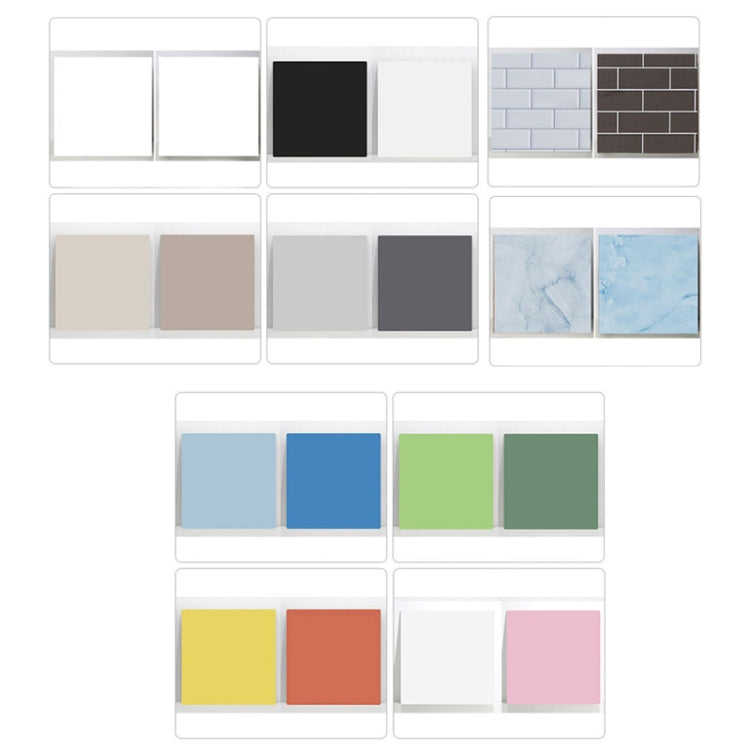 40x40CM Double-sided Photography Background Board Food Photo Props(Haze Gray / Monthly Rock Gray) - Solid Color by PMC TechLife | Online Shopping South Africa | PMC TechLife | Buy Now Pay Later Mobicred