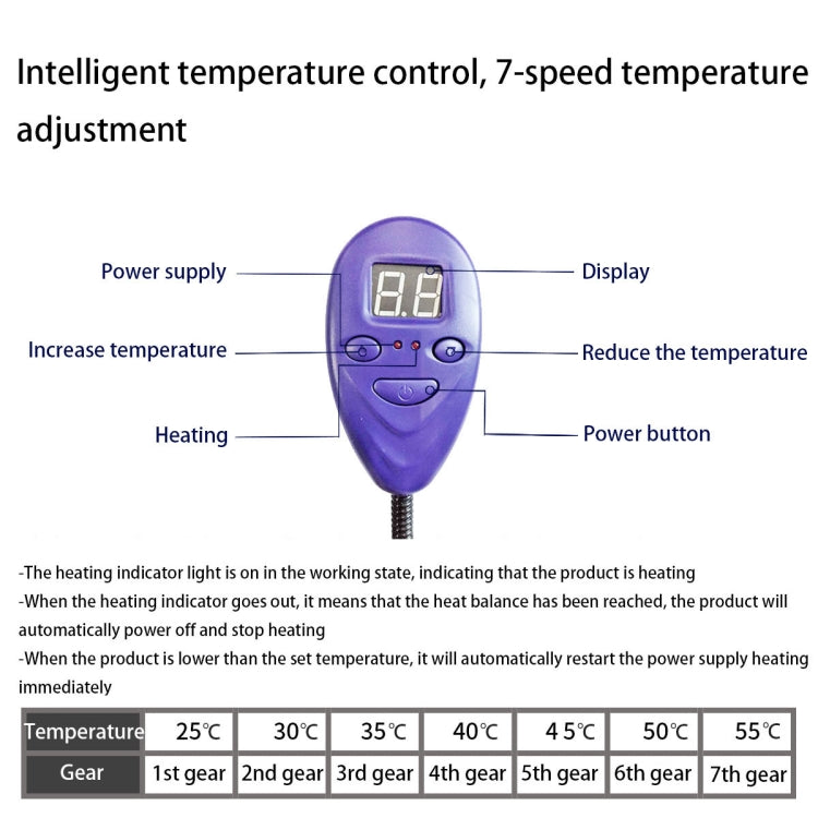 30x30cm Red 12V Low Voltage Multifunctional Warm Pet Heating Pad Pet Electric Blanket(AU Plug) - Pads by PMC TechLife | Online Shopping South Africa | PMC TechLife | Buy Now Pay Later Mobicred