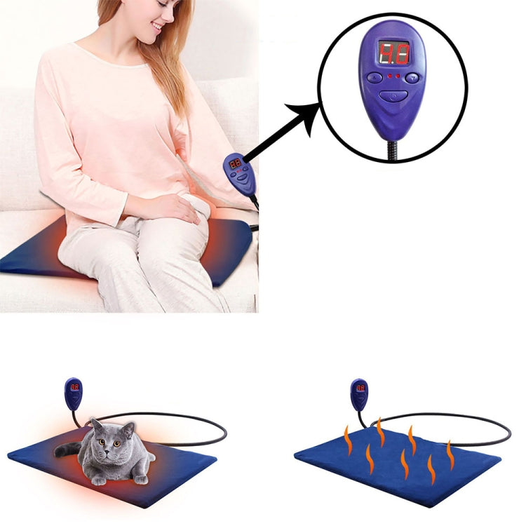 30x30cm Red 12V Low Voltage Multifunctional Warm Pet Heating Pad Pet Electric Blanket(US Plug) - Pads by PMC TechLife | Online Shopping South Africa | PMC TechLife | Buy Now Pay Later Mobicred