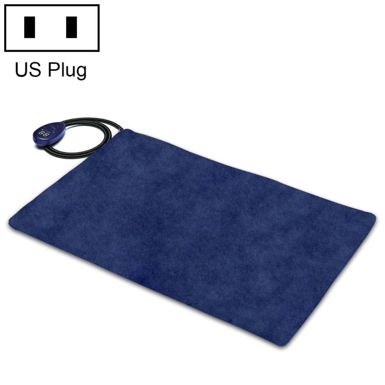 65x40cm Blue 12V Low Voltage Multifunctional Warm Pet Heating Pad Pet Electric Blanket(US Plug) - Pads by PMC TechLife | Online Shopping South Africa | PMC TechLife | Buy Now Pay Later Mobicred