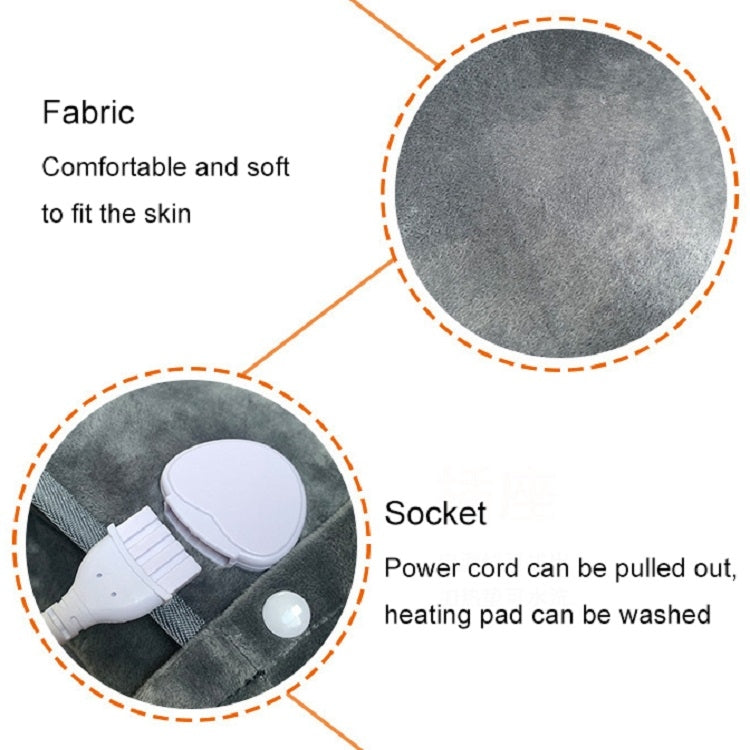 Plug-in High-top Electric Foot Warmer Heated Foot Warmer Boots UK Plug 240V(Brown) - Electric Heaters by PMC TechLife | Online Shopping South Africa | PMC TechLife | Buy Now Pay Later Mobicred