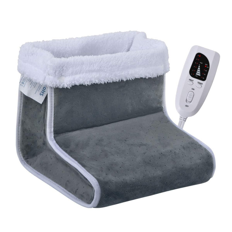Plug-in High-top Electric Foot Warmer Heated Foot Warmer Boots US Plug 120V(Dark Gray) - Electric Heaters by PMC TechLife | Online Shopping South Africa | PMC TechLife | Buy Now Pay Later Mobicred