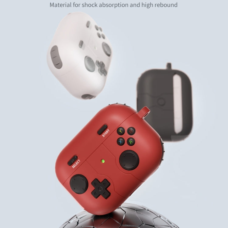 For Airpods Pro 2 Soft Shell Drop-proof Silicone Headphone Cover With Hook(Watermelon Red) - For AirPods Pro 2 by PMC Jewellery | Online Shopping South Africa | PMC Jewellery | Buy Now Pay Later Mobicred