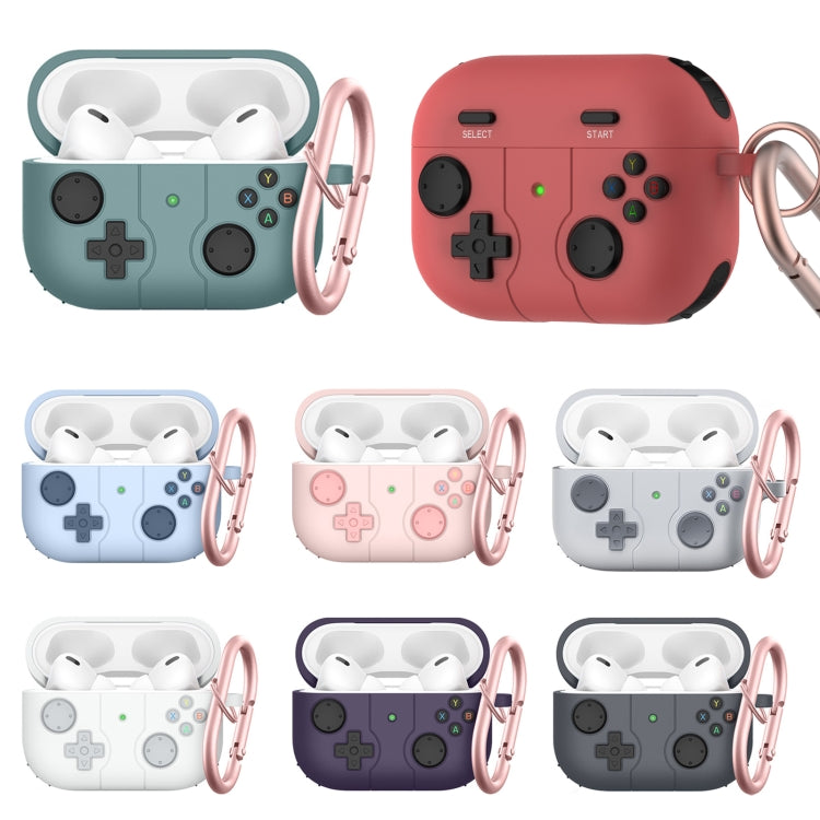 For Airpods 3 Soft Shell Drop-proof Silicone Headphone Cover With Hook(Watermelon Red) - For AirPods 3 by PMC Jewellery | Online Shopping South Africa | PMC Jewellery | Buy Now Pay Later Mobicred