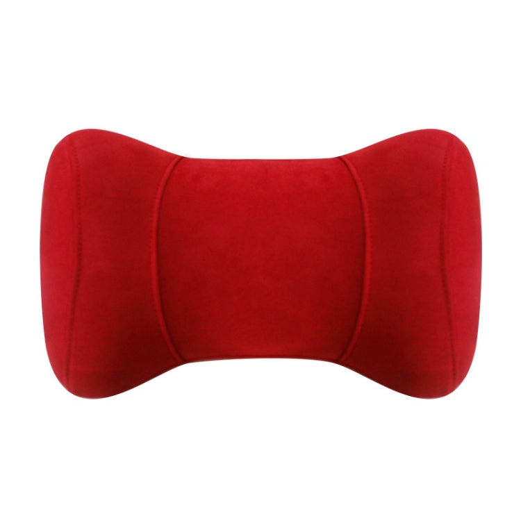 Car Memory Cotton Headrest Protective Cervical Spine Seat Sleeping Pillow(Red) - Seat Accessories by PMC TechLife | Online Shopping South Africa | PMC TechLife | Buy Now Pay Later Mobicred