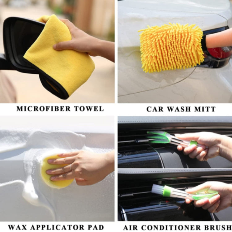 23 PCS / Set Car Wash Brush Tire Brush Glass Wiper Brush Drill Brush Cleaning Brush Set - Car washing supplies by PMC TechLife | Online Shopping South Africa | PMC TechLife | Buy Now Pay Later Mobicred