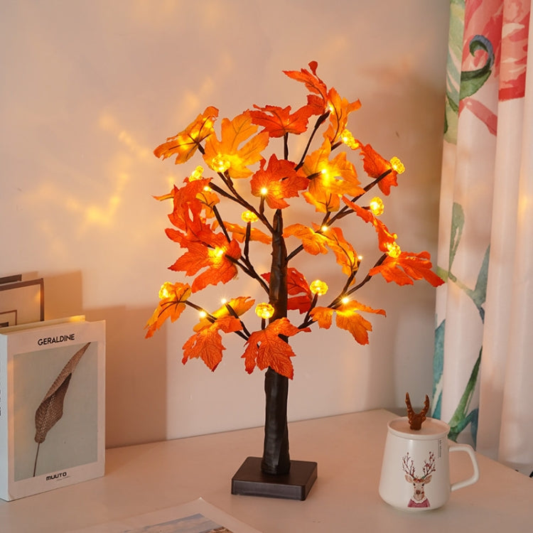 SJ-SD007 Christmas Halloween LED Maple Pumpkin Decoration Light, Style: Non-detachable Base - Christmas Decoration Lamps by PMc TechLife | Online Shopping South Africa | PMc TechLife | Buy Now Pay Later Mobicred