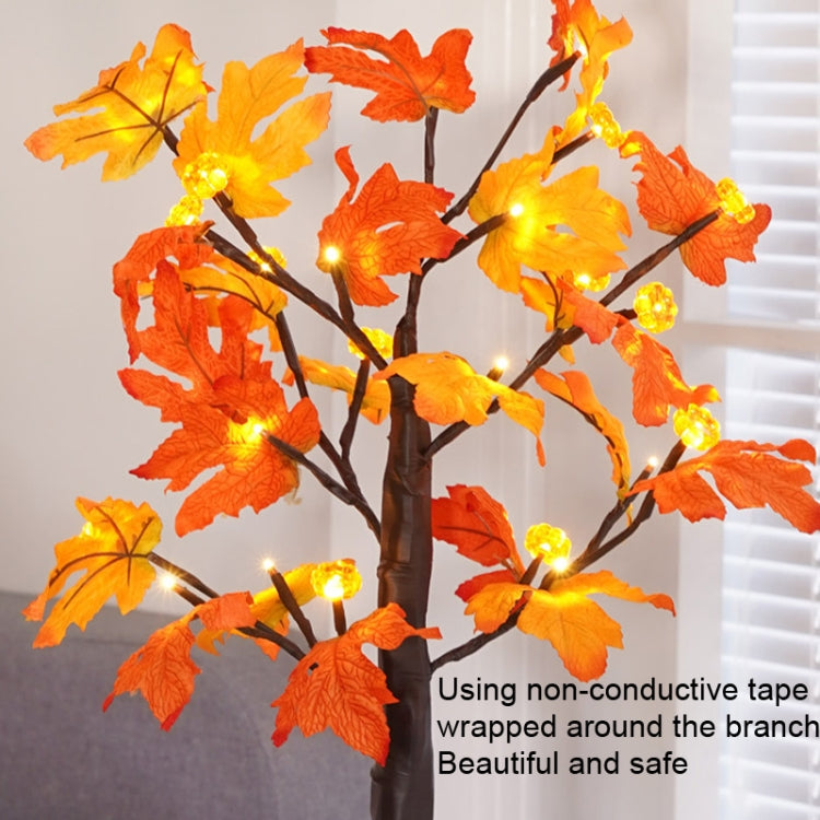 SJ-SD007 Christmas Halloween LED Maple Pumpkin Decoration Light, Style: Non-detachable Base - Christmas Decoration Lamps by PMc TechLife | Online Shopping South Africa | PMc TechLife | Buy Now Pay Later Mobicred