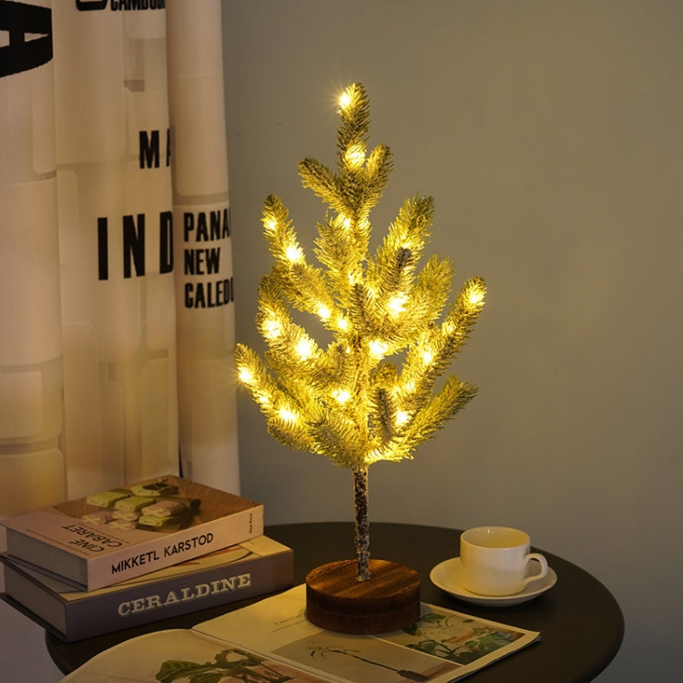 FS-SD045 Pine Needle Tree LED Christmas Atmosphere Home Decoration Light(Warm White) - Christmas Decoration Lamps by PMc TechLife | Online Shopping South Africa | PMc TechLife | Buy Now Pay Later Mobicred