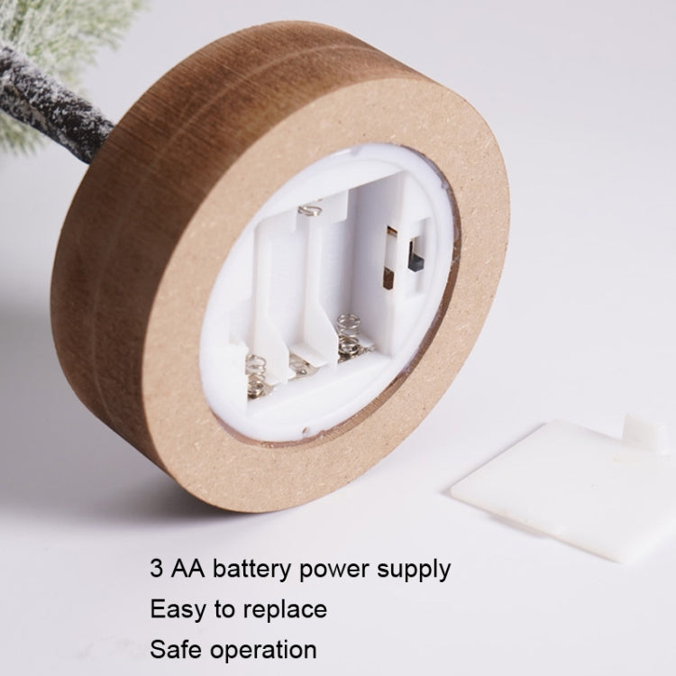 FS-SD045 Pine Needle Tree LED Christmas Atmosphere Home Decoration Light(Warm White) - Christmas Decoration Lamps by PMc TechLife | Online Shopping South Africa | PMc TechLife | Buy Now Pay Later Mobicred