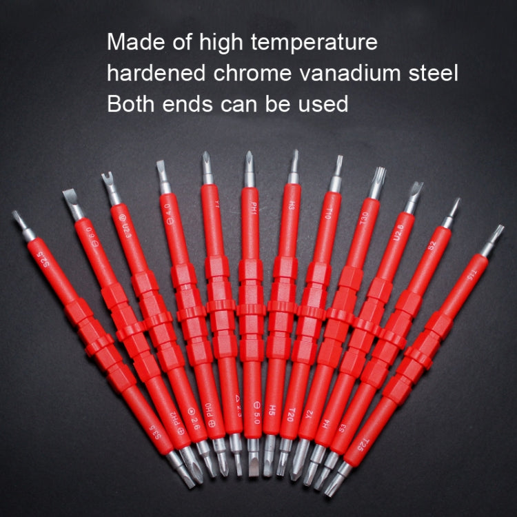 26 In 1 VDE Insulated Handle Electrician Screwdriver Set Home Maintenance Tools - Screwdriver Tools by PMC TechLife | Online Shopping South Africa | PMC TechLife | Buy Now Pay Later Mobicred