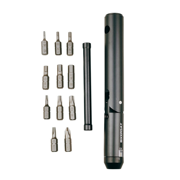 BIKERSAY BT081 Multifunction Bike Repair Torsion Wrench Set(Black) - Maintenance tools by BIKERSAY | Online Shopping South Africa | PMC TechLife