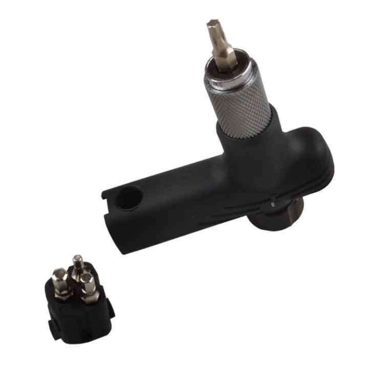 BT080 Portable Bike Multifunction Ratchet Tork Wrench Set(Black) - Maintenance tools by PMC TechLife | Online Shopping South Africa | PMC TechLife