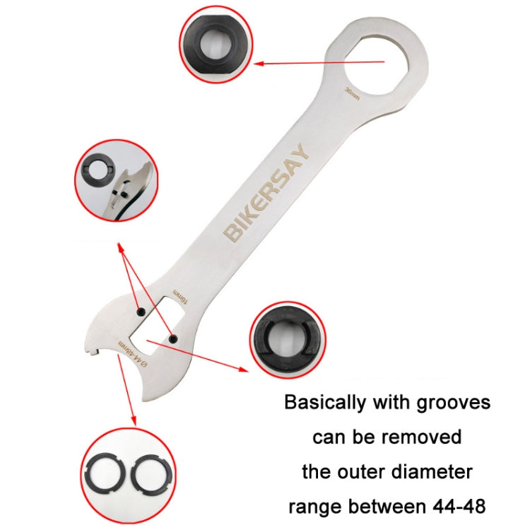 BIKERSAY Bicycle Axle Removal Tool Tail Hook Wrench Repair Tools(GK-FK02) - Maintenance tools by BIKERSAY | Online Shopping South Africa | PMc TechLife | Buy Now Pay Later Mobicred