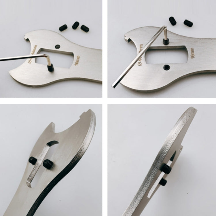 BIKERSAY Bicycle Axle Removal Tool Tail Hook Wrench Repair Tools(GK-FK02) - Maintenance tools by BIKERSAY | Online Shopping South Africa | PMc TechLife | Buy Now Pay Later Mobicred