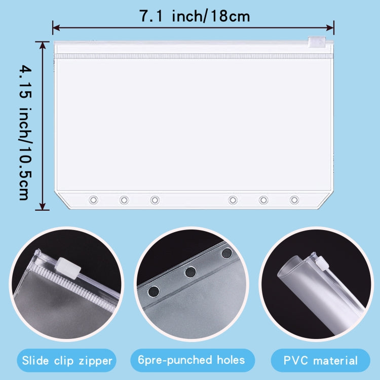 A6 Leather Loose-leaf Budget Book Handbook Notepad(Purple) - Notebooks by PMC TechLife | Online Shopping South Africa | PMC TechLife