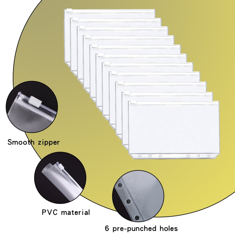 A6 Dazzling Color Loose-leaf Handbook Laser Macaroon PU Cash Budget Book(Rose Gold) - Notebooks by PMc TechLife | Online Shopping South Africa | PMc TechLife | Buy Now Pay Later Mobicred