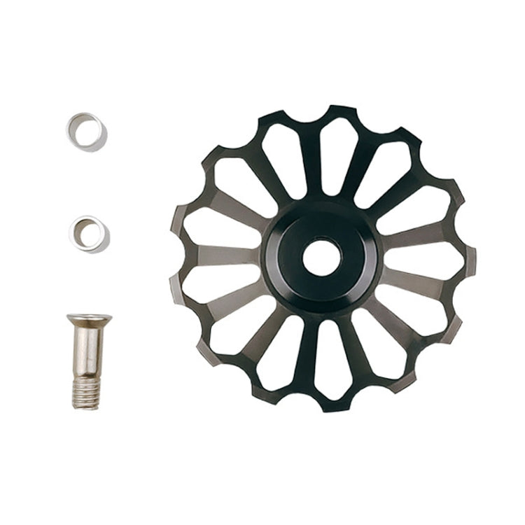 BIKERSAY Bicycle Rear Derailleur Bearing Guide Wheel Accessories, Color: SDL-13 Black - Guide wheels by BIKERSAY | Online Shopping South Africa | PMc TechLife | Buy Now Pay Later Mobicred