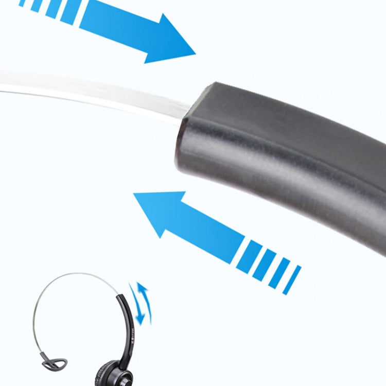 VT200 Single Ear Telephone Headset Operator Headset With Mic,Spec: 3.5mm Single Plug To USB - Microphones & Headsets by PMC TechLife | Online Shopping South Africa | PMC TechLife | Buy Now Pay Later Mobicred