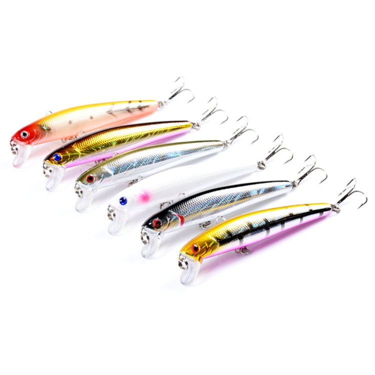 5 PCS M0205 9.6cm/9.8g Minnow Bionic Fake Bait Plastic Floating Hard Bait(2) - Fishing Lures by PMC TechLife | Online Shopping South Africa | PMC TechLife | Buy Now Pay Later Mobicred