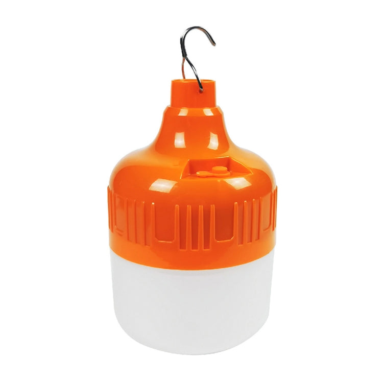 AB26 USB Charging LED Bulb Night Market Stall Lights Outdoor Camping Hanging Lamp, Power: 100W (Orange) - Camping Lighting by PMC TechLife | Online Shopping South Africa | PMC TechLife