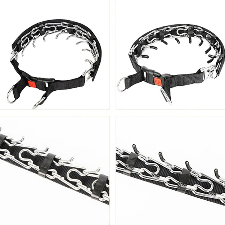 Cloth Tape Paste Detachable Training Stimulation Dog Collar, Size: XL 4.0mm x 60cm(Ordinary) - Collars by PMC TechLife | Online Shopping South Africa | PMC TechLife