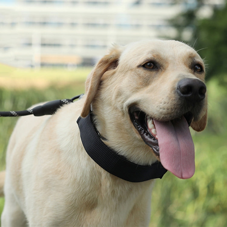 Cloth Tape Paste Detachable Training Stimulation Dog Collar, Size: L 3.5mm x 55cm(With Cap) - Collars by PMC TechLife | Online Shopping South Africa | PMC TechLife