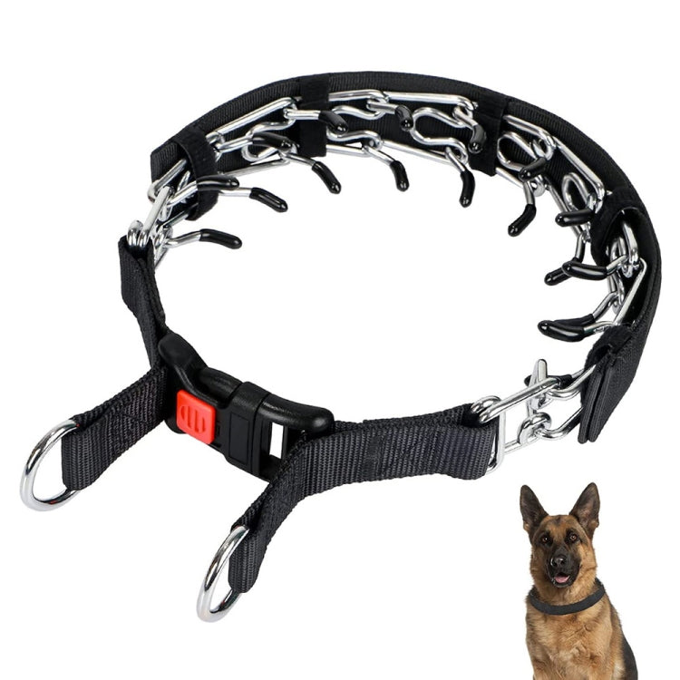 Cloth Tape Paste Detachable Training Stimulation Dog Collar, Size: M 3.0mm x 50cm(With Cap) - Collars by PMC TechLife | Online Shopping South Africa | PMC TechLife | Buy Now Pay Later Mobicred
