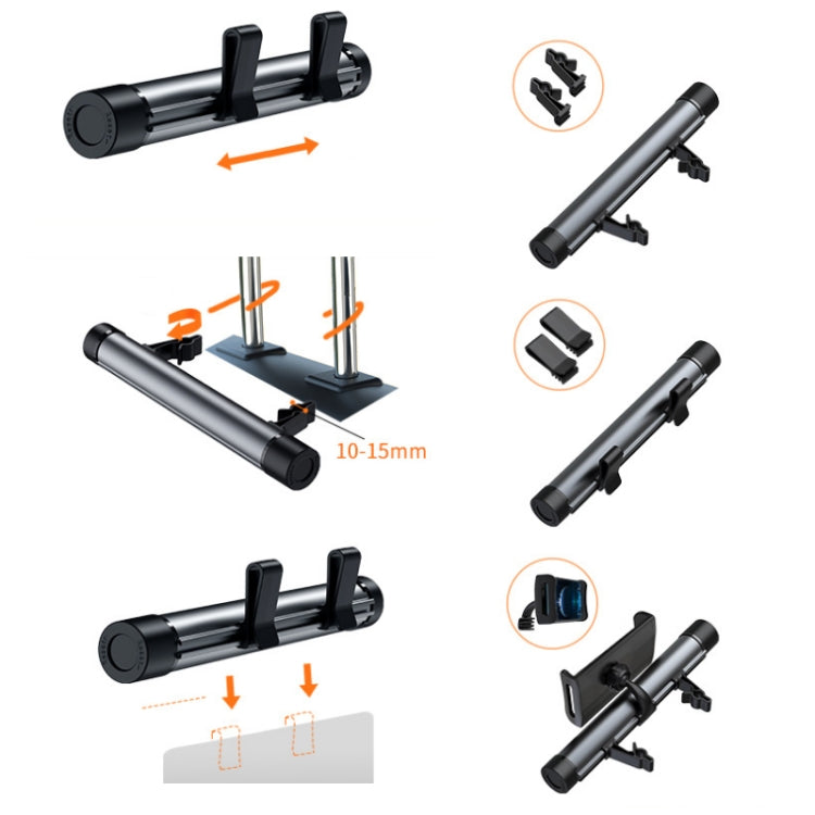 Car Mounted Garbage Bag  Folding Hanging Cleaning Organiser(Titanium Grey) - Stowing Tidying by PMC TechLife | Online Shopping South Africa | PMC TechLife | Buy Now Pay Later Mobicred