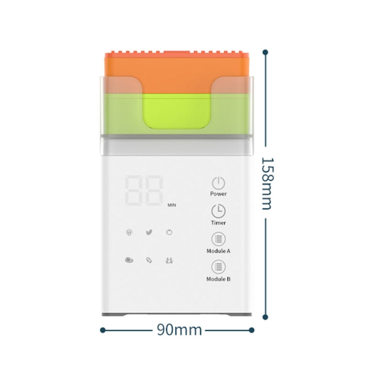 QX03 Home Two Bin Meat And Vegetable Cleaning Machine, US Plug(Neutral Machine) - free shipping - PMC TechLife - Order now!