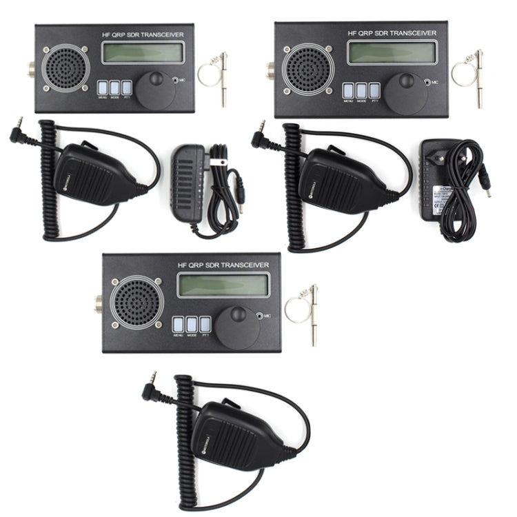 Mini 8 Band SSB/CW QRP Transceiver For Ham Radio, Style: Host + Hand Mi + EU - Set Top Box & Accessories by PMC TechLife | Online Shopping South Africa | PMC TechLife | Buy Now Pay Later Mobicred
