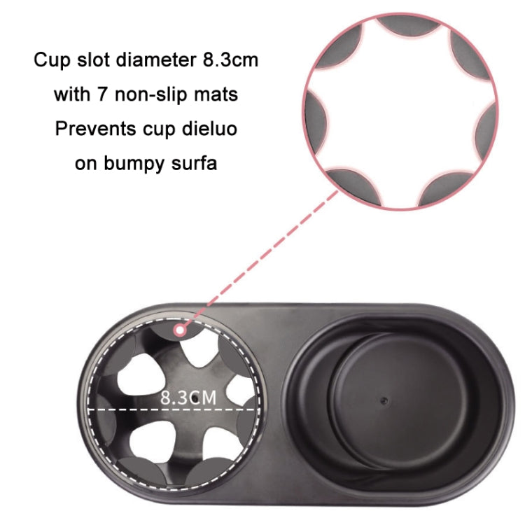 Stroller Double Cup Holder Pushchair Bottle Snack Box Shelf(J4100) - free shipping - PMC TechLife - Order now!