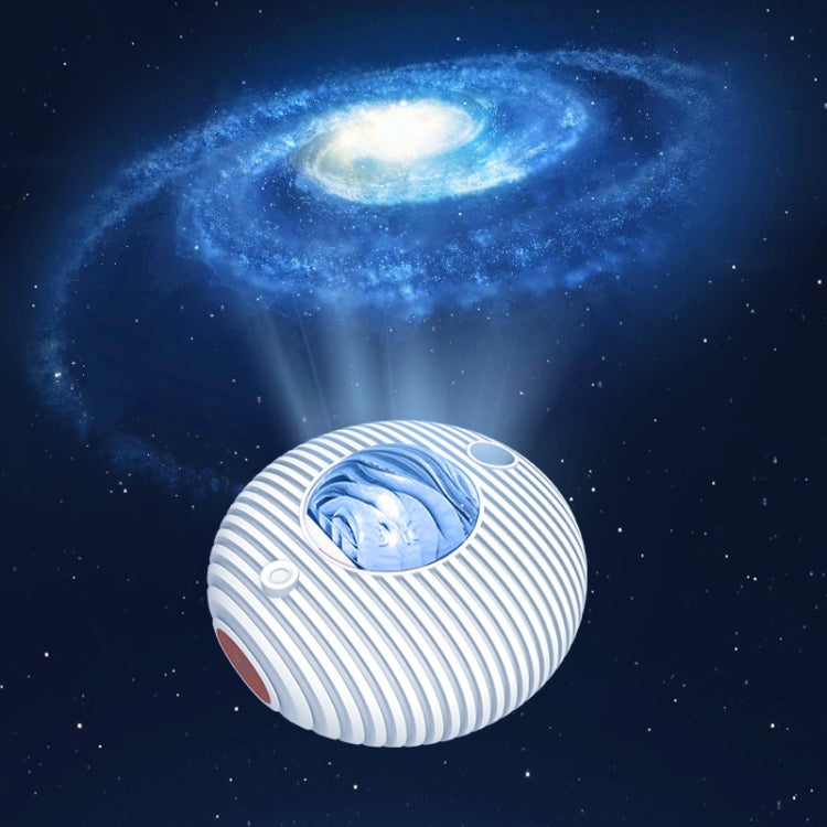 K-1106 Flying Saucer Projection Light Starry Empty Northern Light Projection Lamp(White) - free shipping - PMc TechLife - Order now!