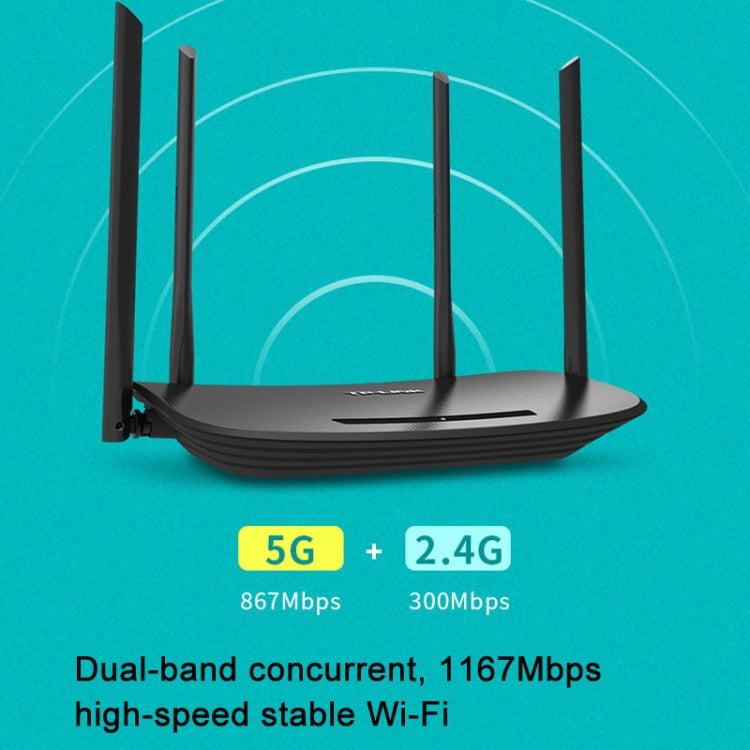 TP-LINK  TL-WDR5620  AC1200 5G/2.4G Dual-Band Gigabit Wireless Router,CN Plug With 1m Network Cable - free shipping - PMC Jewellery - Order now!