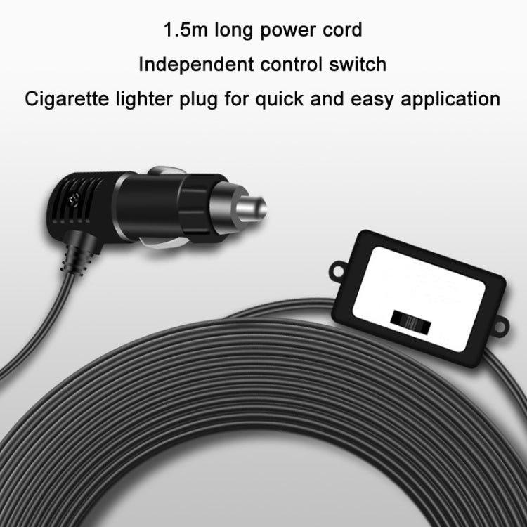 Car Powerful Fixing Clip Cooling High Wind Power Electric Fan, Specification: 10 inch Metal 12V - Heating & Fans by PMC TechLife | Online Shopping South Africa | PMC TechLife | Buy Now Pay Later Mobicred