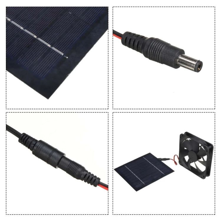 Al-043 20W Solar Mini Fan Bathroom Kitchen Solar Exhaust Fan - Others by PMC TechLife | Online Shopping South Africa | PMC TechLife