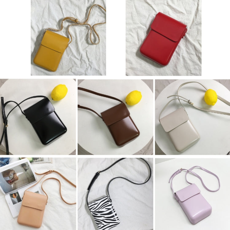 Fashion Versatile Vertical Models Single Shoulder Crossbody Mobile Phone Bag, Color: Black - Single-shoulder Bags by PMC TechLife | Online Shopping South Africa | PMC TechLife | Buy Now Pay Later Mobicred