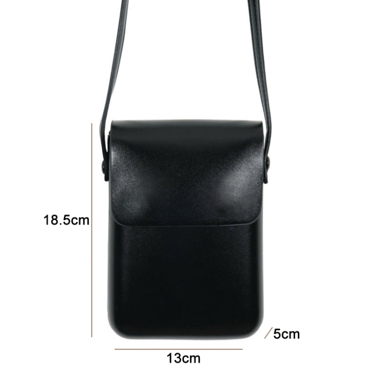 Fashion Versatile Vertical Models Single Shoulder Crossbody Mobile Phone Bag, Color: Brown - Single-shoulder Bags by PMC TechLife | Online Shopping South Africa | PMC TechLife | Buy Now Pay Later Mobicred