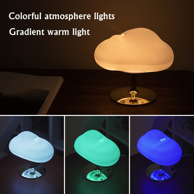 270ml Cloud Aroma Diffuser Humidifier  USB Table Lamp(Silver Bottom) - free shipping - PMC TechLife - Order now!