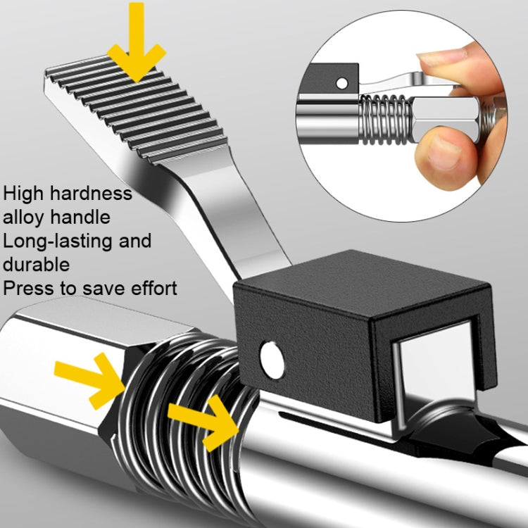 PC002 Lock Clamp Type High Pressure Grease Nozzle, Style: Butter Mouth+10 90 Degrees Heads - free shipping - PMC TechLife - Order now!